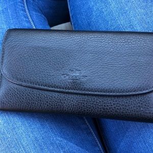 Coach black wallet